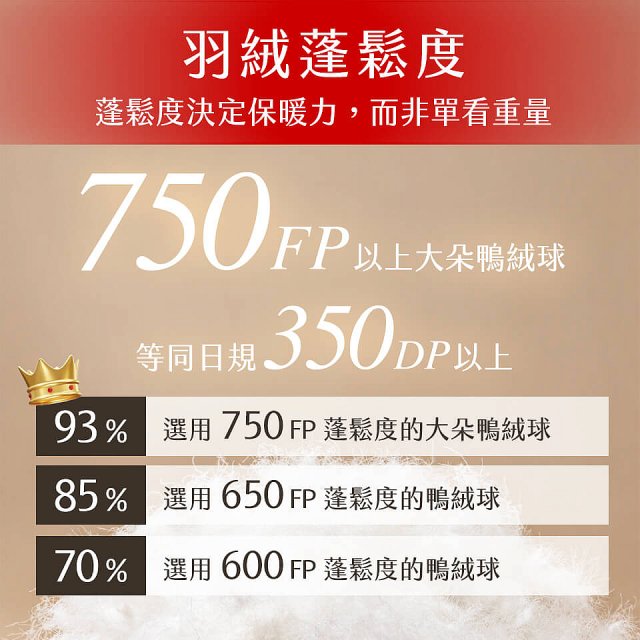 南誠嚴選 JIS70%｜85%｜93% 歐產鴨絨被｜空調被