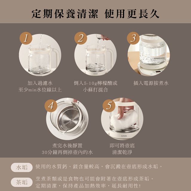 【KINYO】智慧燉煮養生壺 1.6L (ITHP-2616)