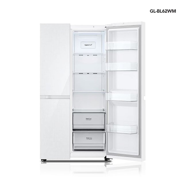 LG 653公升智慧變頻對開冰箱｜亞麻白 (GL-BL62WM)