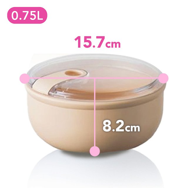 OMADA Pull Box易拉保鮮盒 圓型0.75L