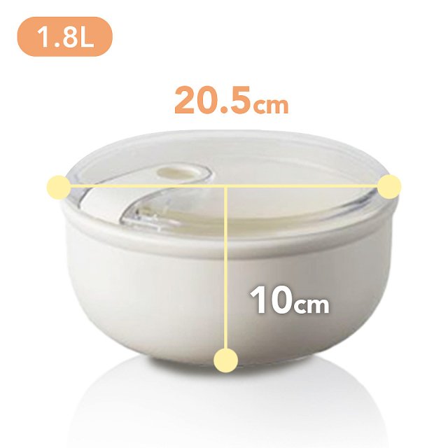 OMADA Pull Box易拉保鮮盒 圓型1.8L 