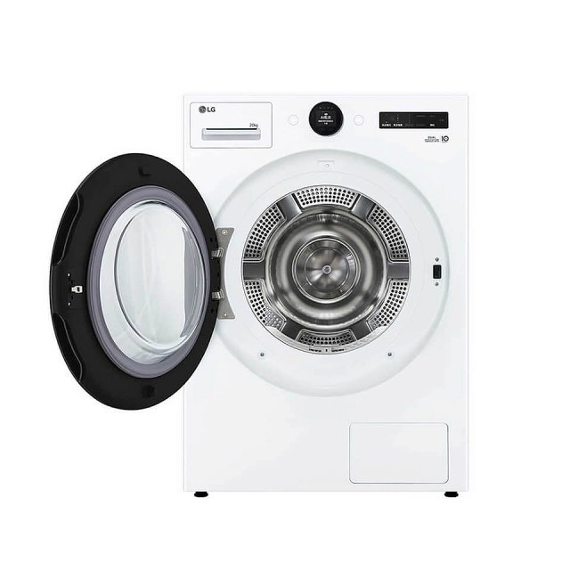 【南部限定】LG AI Dry™ 免曬衣乾衣機｜20公斤 (冰瓷白) WR-20DW