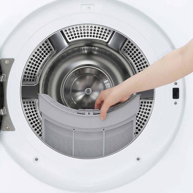 【南部限定】LG AI Dry™ 免曬衣乾衣機｜20公斤 (冰瓷白) WR-20DW