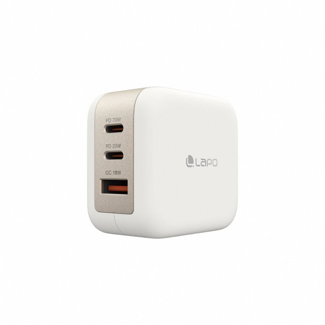 LaPO 70W 氮化鎵3口極速充電器