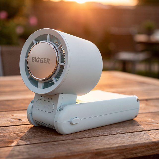 【BIGGER】COCOLD冰感摺疊製冷風扇
