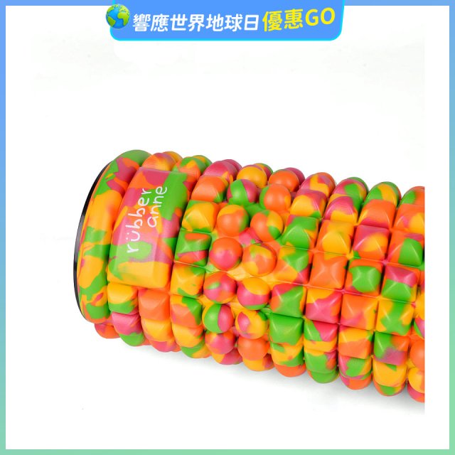 【rubber anne】迷彩瑜珈按摩滾輪