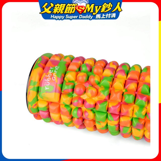【rubber anne】迷彩瑜珈按摩滾輪