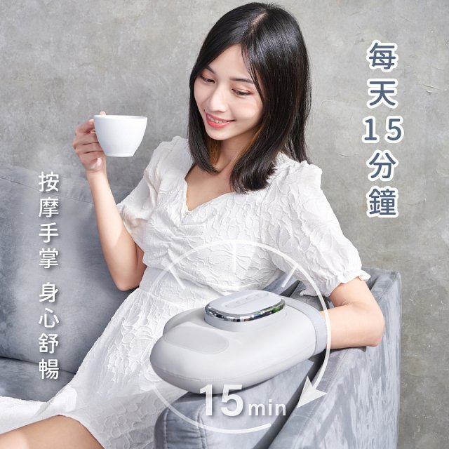 【KINYO】 溫揉壓手部按摩器 (IAM-2713)