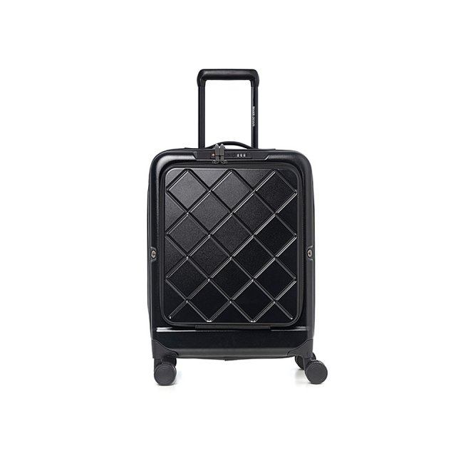 【BIGGER】20吋前開蓋摺疊箱【菱格紋】