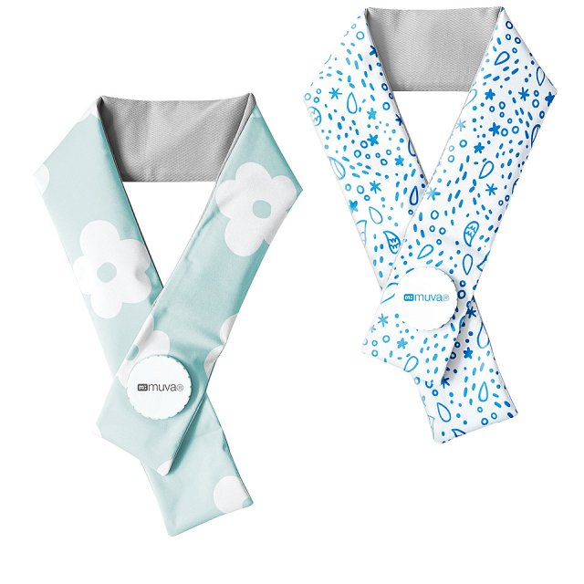 【muva】勁涼酷冰巾(藍色世界/綠色花園)