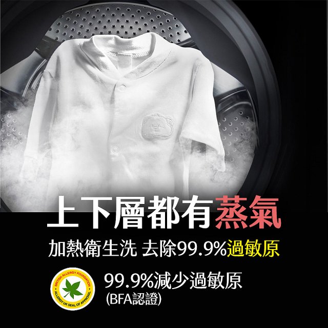  LG TWINWash WiFi雙能洗(蒸洗脫烘)滾筒洗衣機13kg+2kg (WD-S13VDW+WT-SD201AHW)
