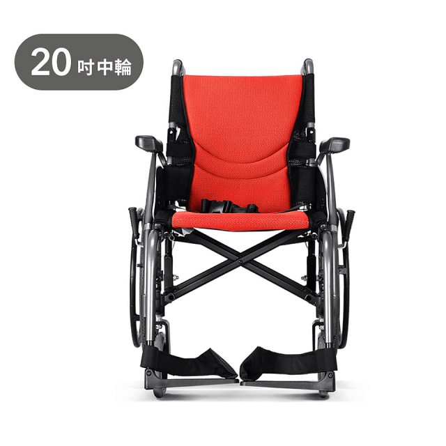 【康揚】舒弧3 手動輪椅 ERG 3(含防傾桿+頭靠組)