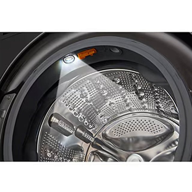 LG 22公斤 WashCombo™ AI 熱泵滾筒洗衣機｜熱泵除濕 |尊爵黑｜AI DD™ 蒸洗脫烘 (WD-S22FHDB)