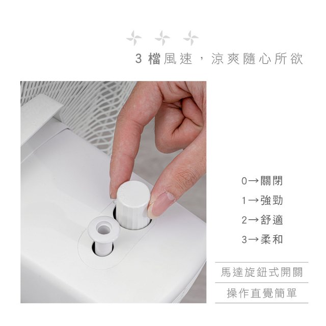 【KINYO】14吋機械直立式電風扇 (ACF-3142)