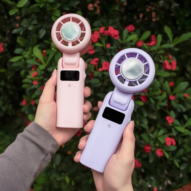 【ATMAX】AI智能水霧手持風扇 | 小冰扇