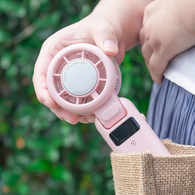 【ATMAX】AI智能水霧手持風扇 | 小冰扇