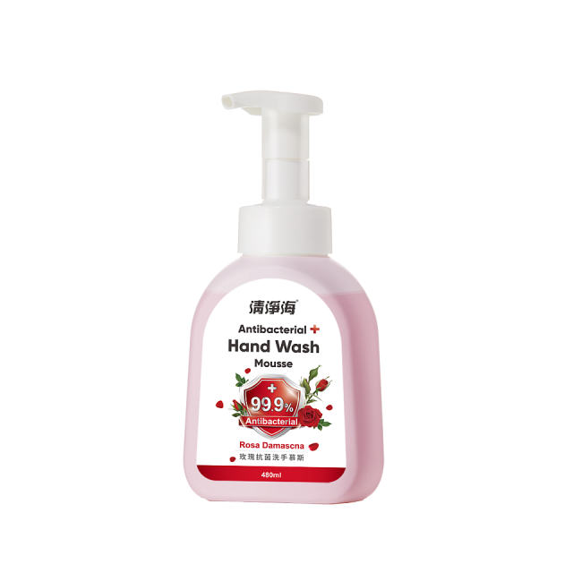 清淨海 玫瑰抗菌洗手慕斯
