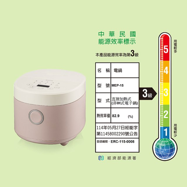 【KINYO】 多功能微電腦電子鍋(MEP-15)