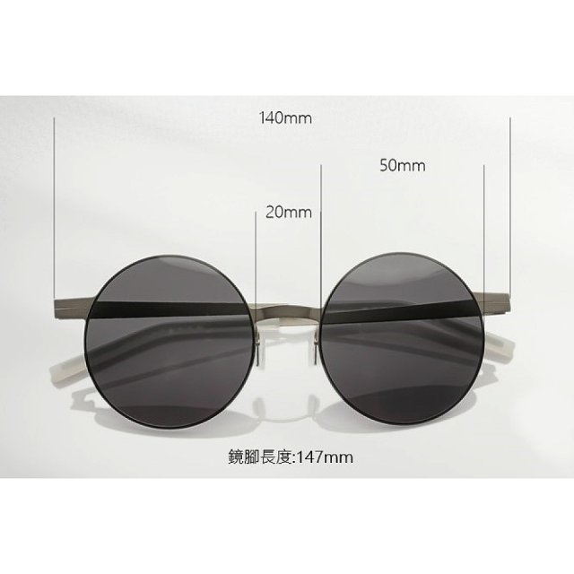 【486 獨家限定組合】【宅時毛】Slimo 薄鋼耐壓偏光太陽眼鏡｜清潔膜限定組 ｜ 圓框