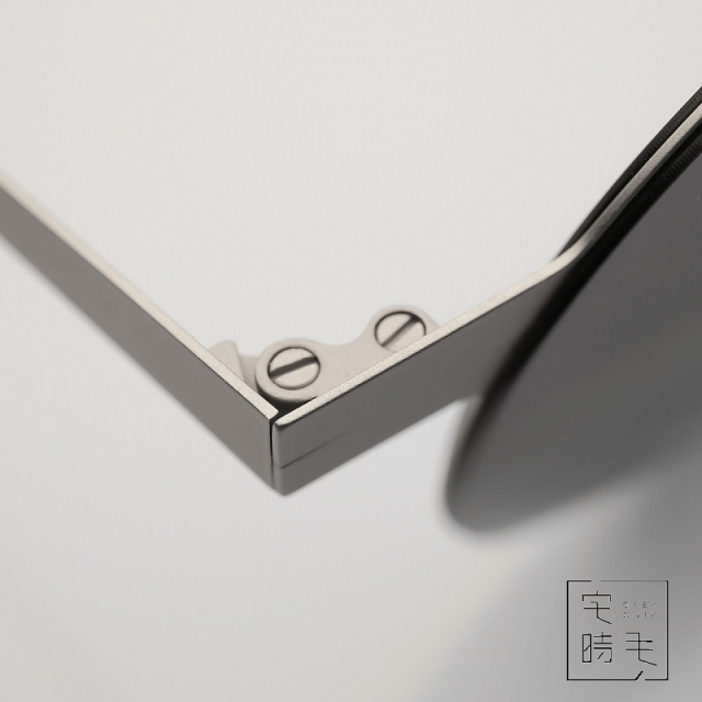 【486 獨家限定組合】【宅時毛】Slimo 薄鋼耐壓偏光太陽眼鏡｜清潔膜限定組 ｜ 圓框