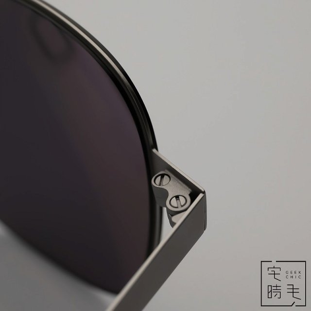 【486 獨家限定組合】【宅時毛】Slimo 薄鋼耐壓偏光太陽眼鏡｜清潔膜限定組 ｜ 飛行員方框