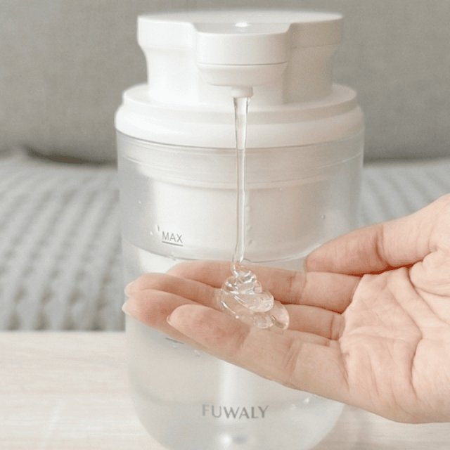 Fuwaly可愛給皂機-慕斯款 銀色
