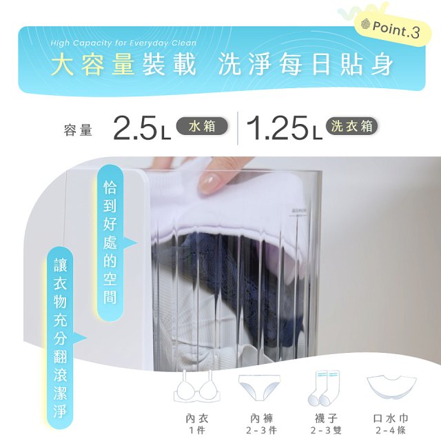 【KINYO】淨速洗雙槽柔護無線洗衣機(WM15)