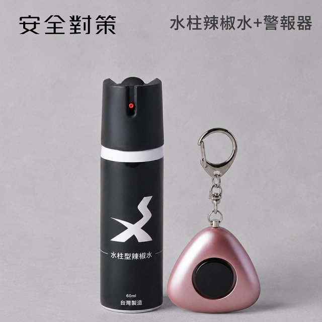 【安全對策】水柱型辣椒水+警報器