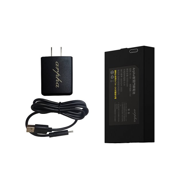 Arpha 專用鋰電池5000mAh+旅行充電組(適用於T1、F2)